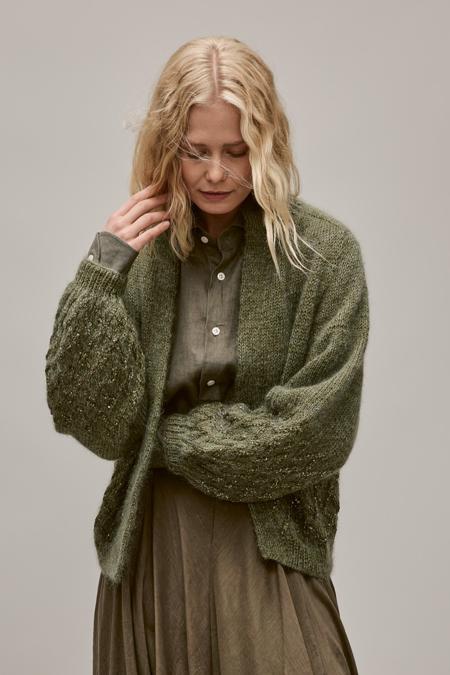 Anleitung Nr. 19240 Cardigan aus Natural Lama Fine, Silkhair & Glamour