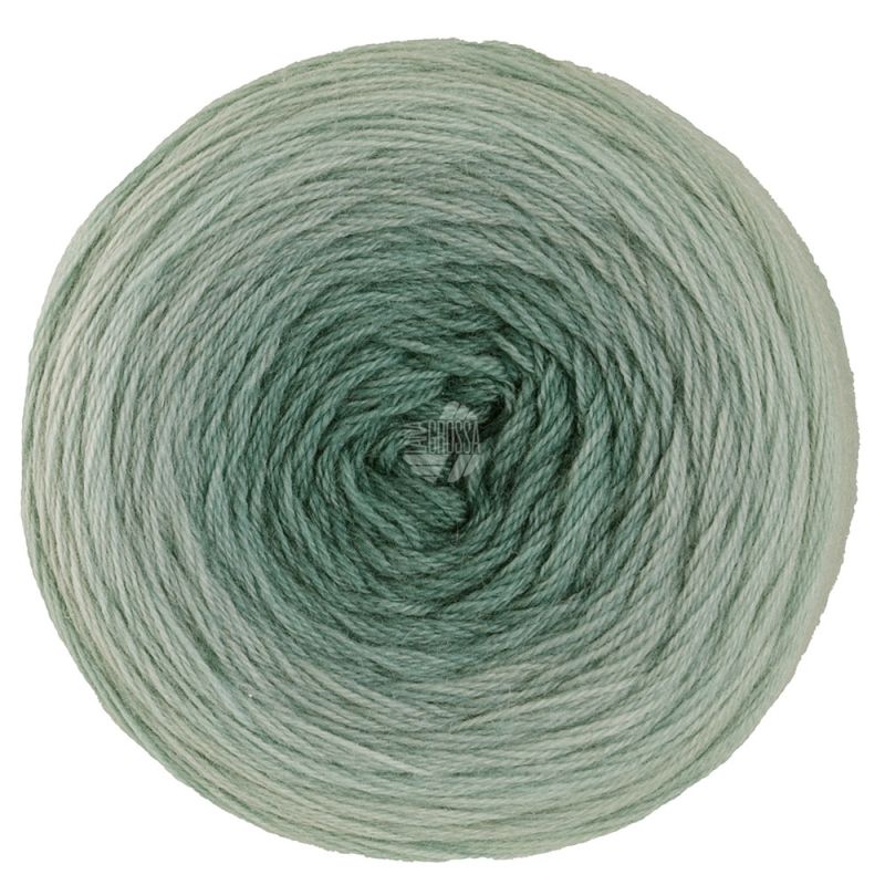 403 Petrolgrün/Minttürkis/Mint (Merino Lace Aquarell Ton in Ton)