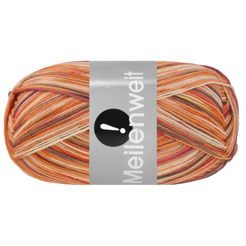 3043 Orange/Ecru/Hellbeige/Dunkelgrau/Rot/Gelb/Burgund/Antikviolett