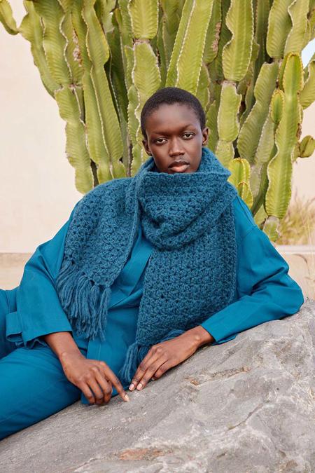 Anleitung Nr. 18977 Schal "Wave Born" aus Promise (Lang Yarns)