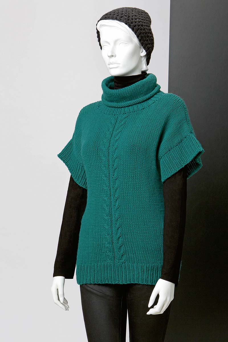Anleitung Nr. 20020 Langer Pullunder aus Cashmere Classic