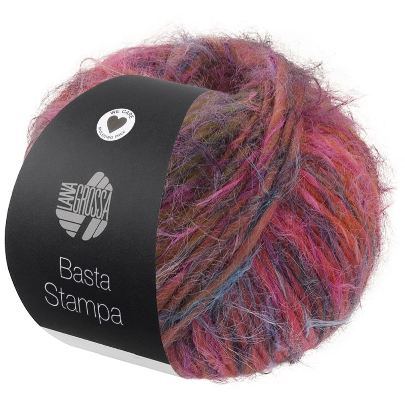 207 Senf/Pink/Fuchsia/Türkis/Dunkelgrau