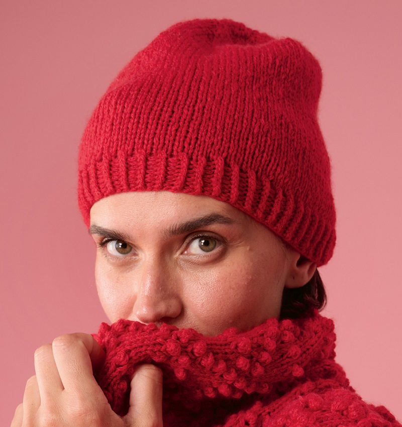 Anleitung Nr. 19954 Mütze aus Cool Merino