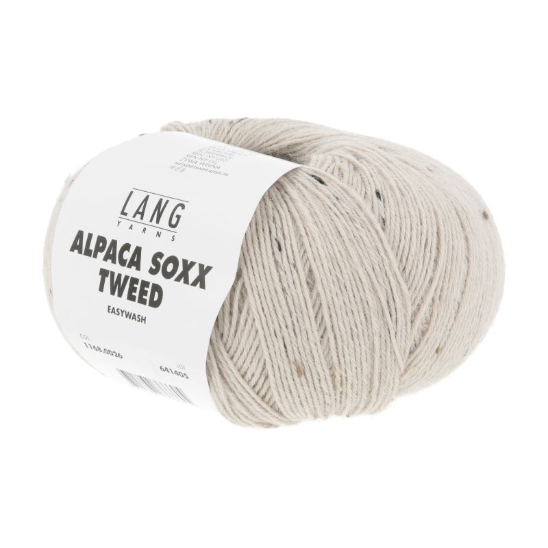 1168.0026 sand (Alpaca Soxx Tweed)