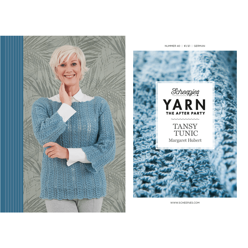 Tansy Tunic (Scheepjes) Anleitungs-Booklet von Margaret Hubert