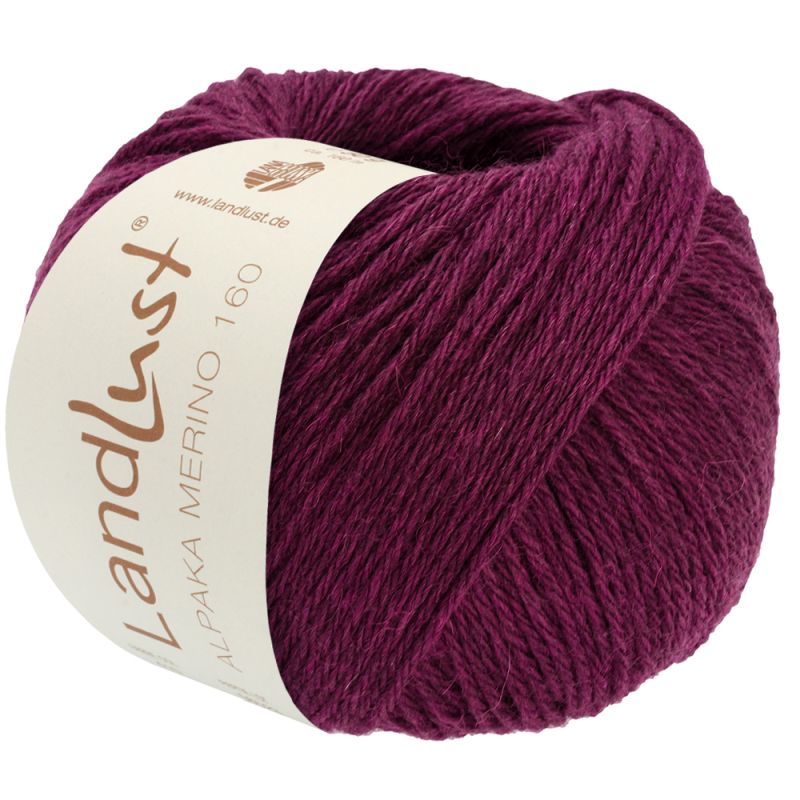 450 brombeerrot (LL Alpaca Merino 160)