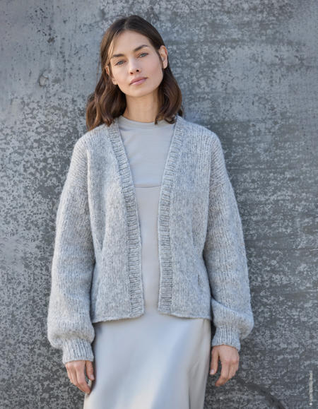 Anleitung Nr. 18916 Cardigan aus Alpaca Air II