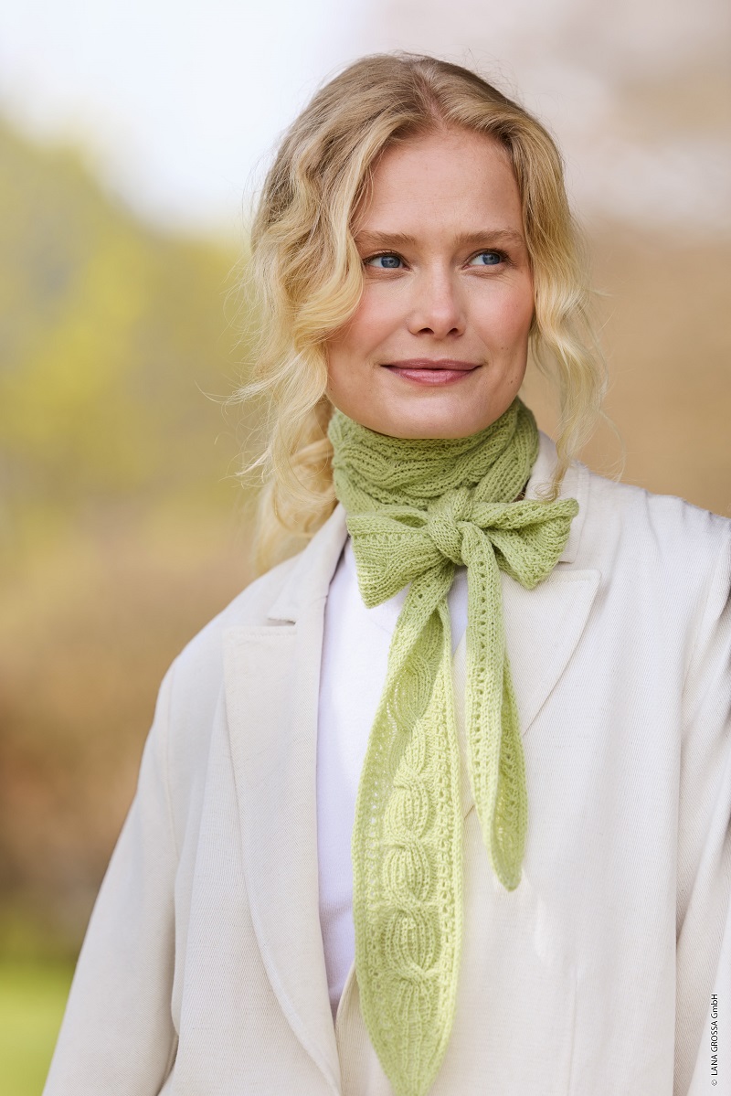 Anleitung Nr. 19711 Tuch aus Cool Wool Lace 