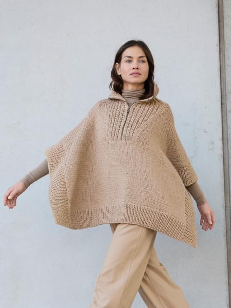 Anleitung Nr. 18923 Poncho aus Winter Softness