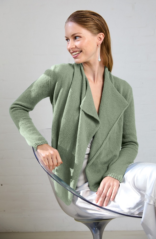 Anleitung Nr. 18013 Jacke aus Cashmere Pure