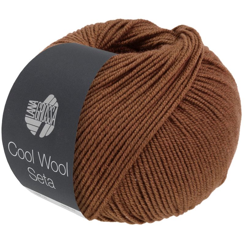 24 schokobraun (Cool Wool Seta)