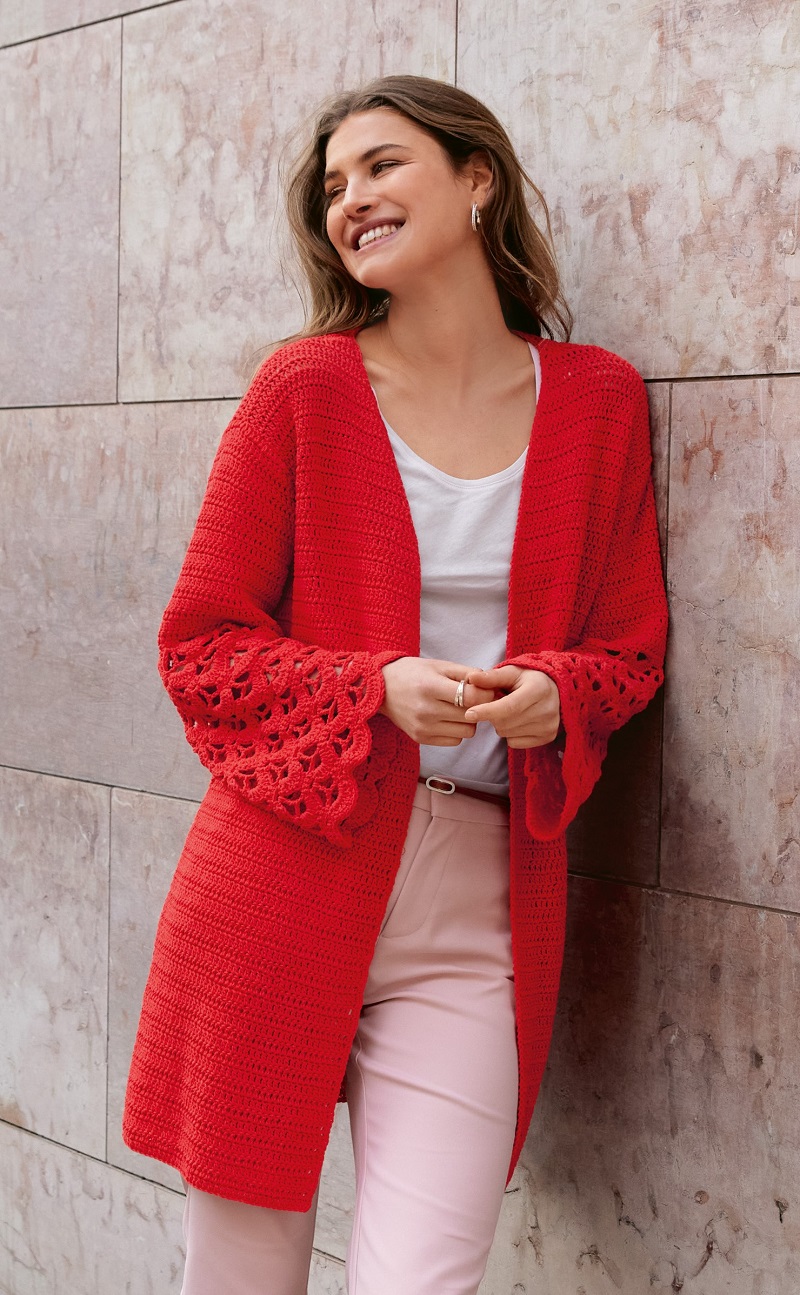 Anleitung Nr. 19550 Cardigan aus Gioia (Lana Grossa) 