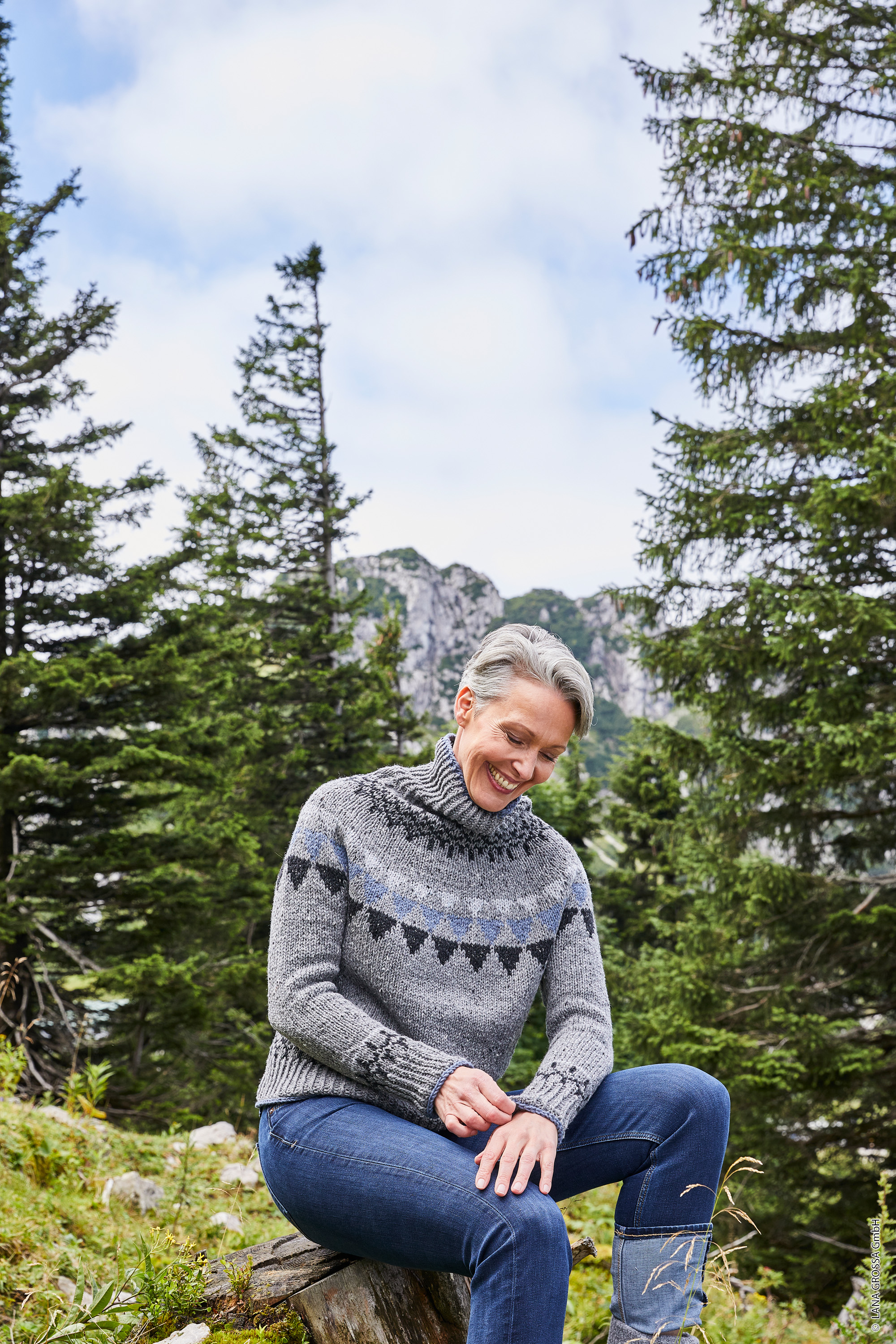 Anleitung Nr. 19084 Pullover aus Landlust Soft Tweed 90