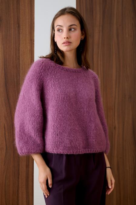 Anleitung Nr. 19156 Pullover aus Mohair di Gio