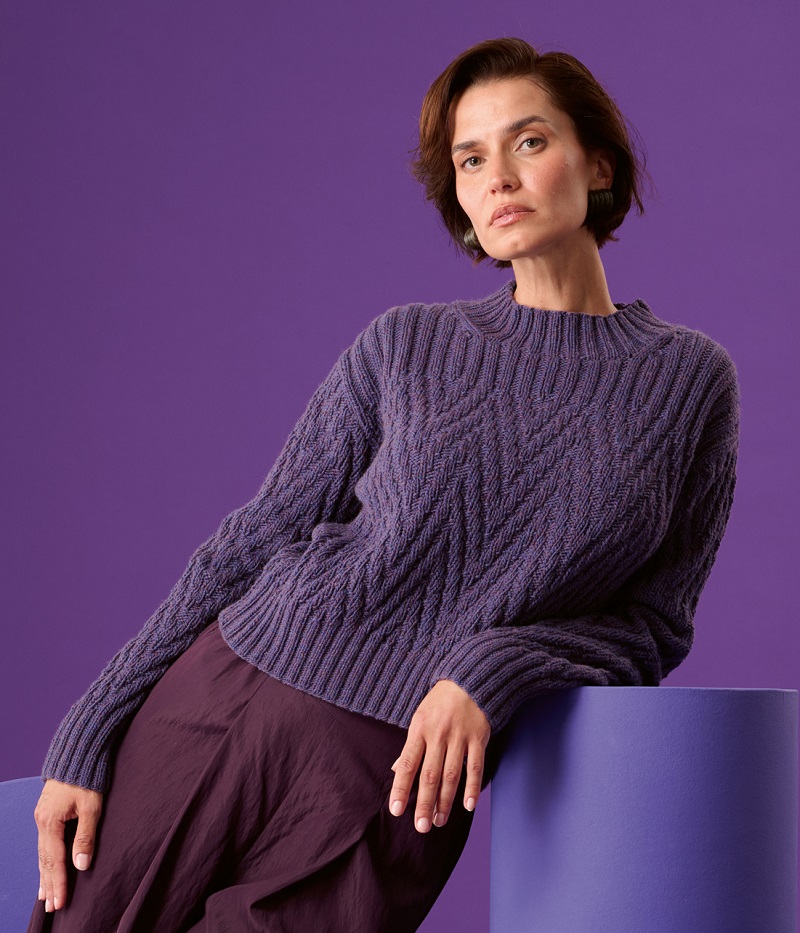 Anleitung Nr. 19943 Pullover aus Cashmere Kiss