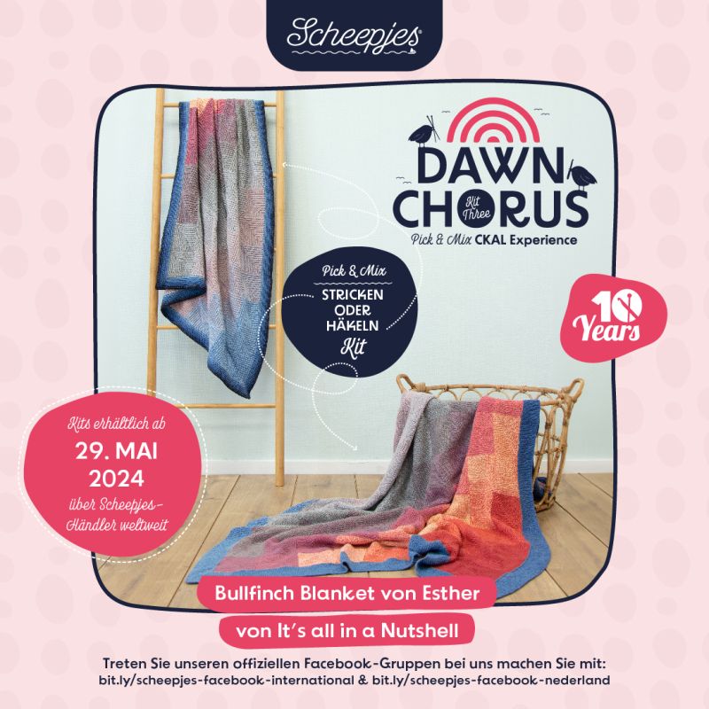 Scheepjes CKAL Bullfinch Blanket Kit