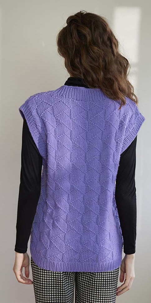 Anleitung Nr. 19992 Slipover "Karima" aus Cashmere+