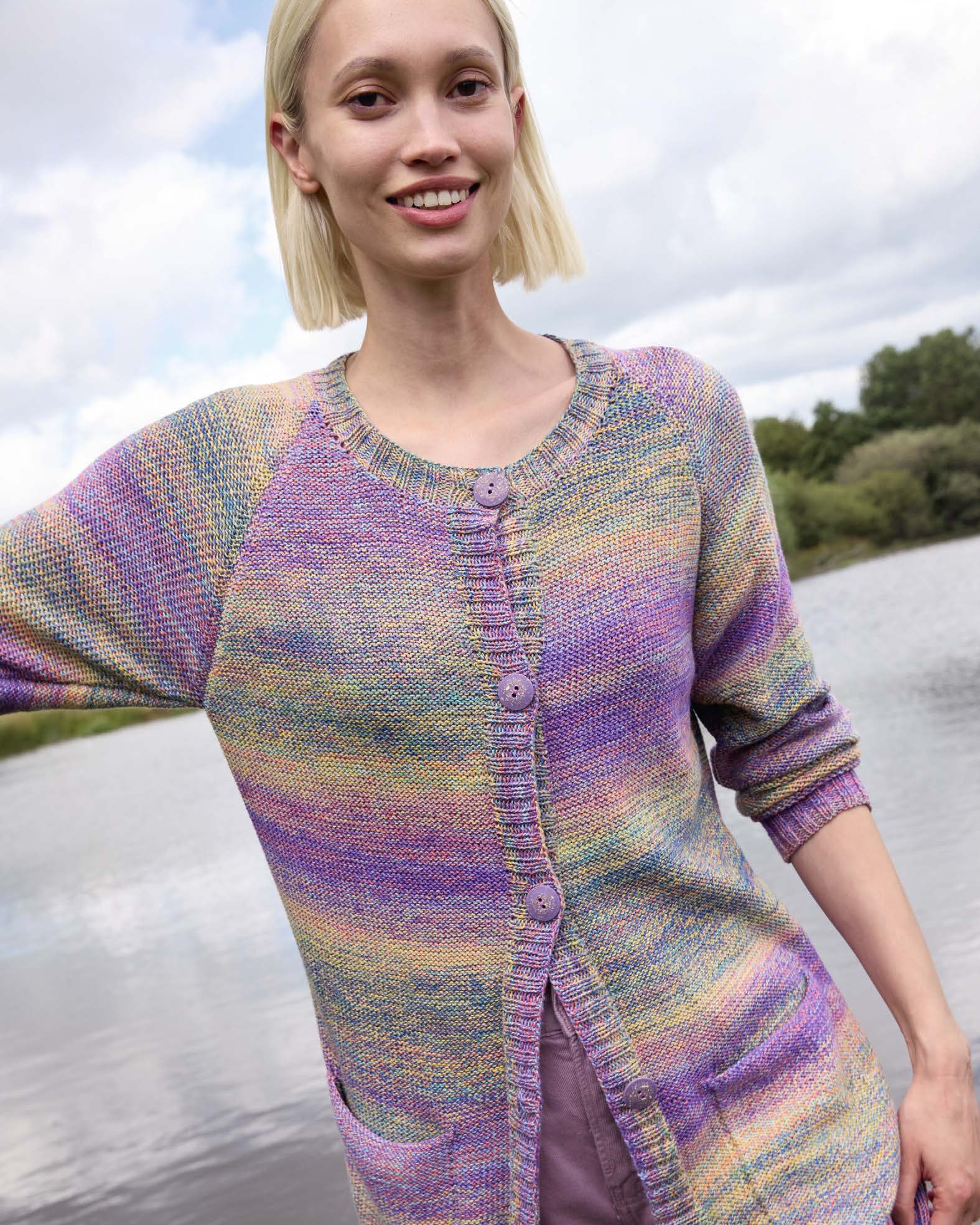 Anleitung Nr. 18901 Jacke SINEAD aus Illusion (Lang Yarns)