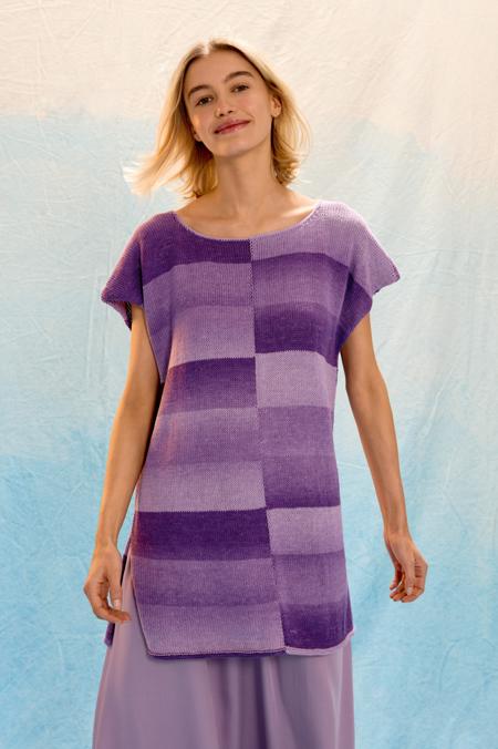 Anleitung Nr. 19645 Tunika aus Gomitolo Tono (Lana Grossa)