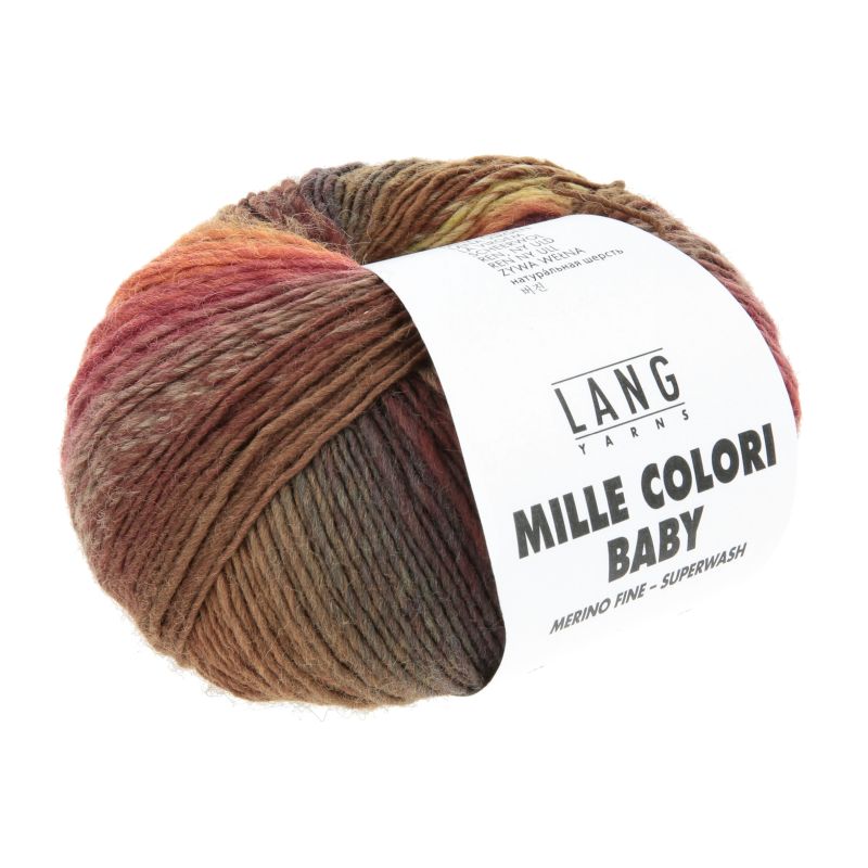 218 braun/waldgrün/aubergine (Mille Colori Baby)
