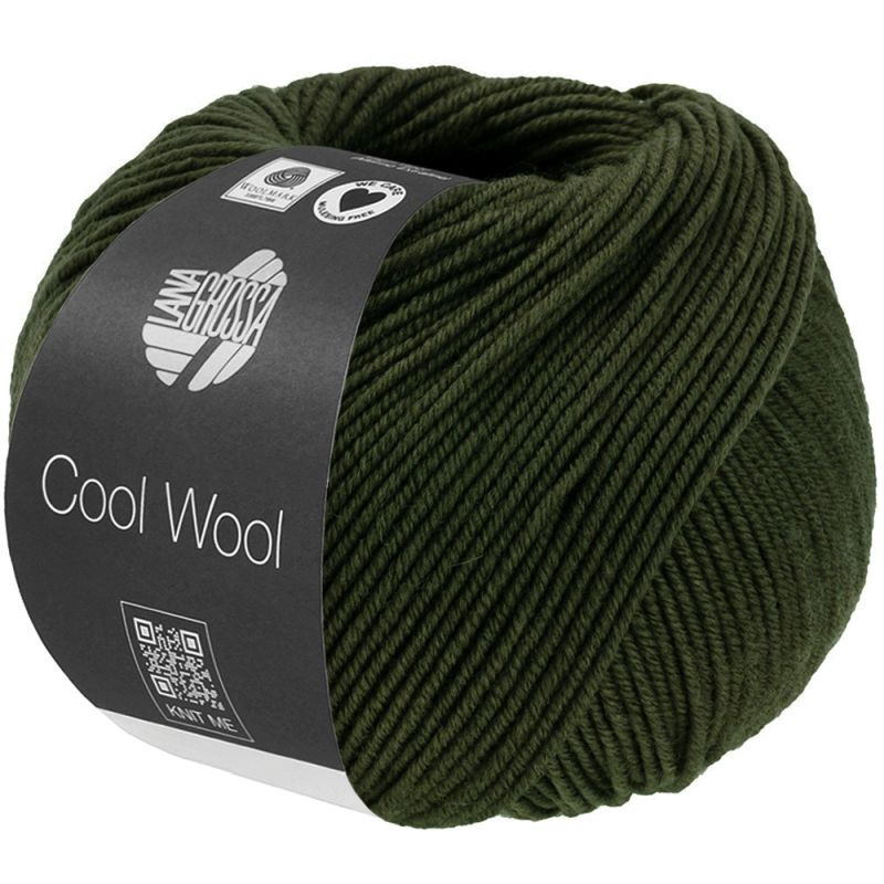 195 lodengrün meliert (Cool Wool Melange)