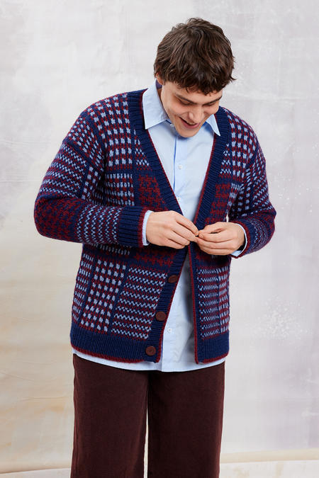 Anleitung Nr. 19808 Herrenjacke "Calvin" aus Carpe Diem (Lang Yarns)