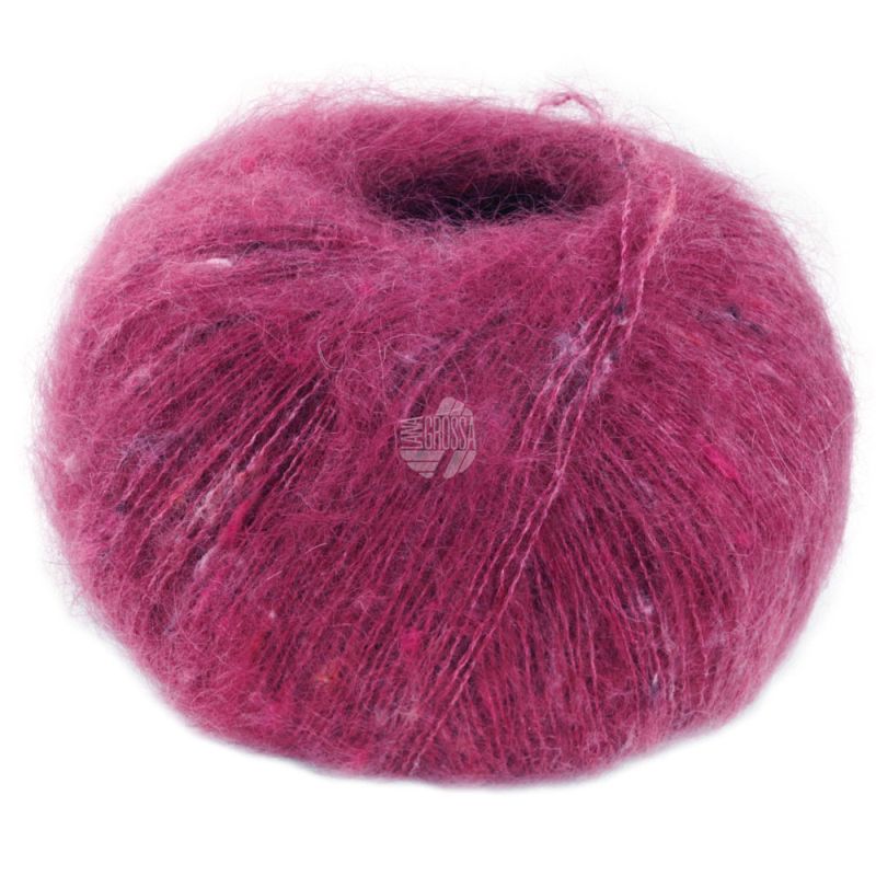 628 fuchsia (Natural Suoerkid Tweed)