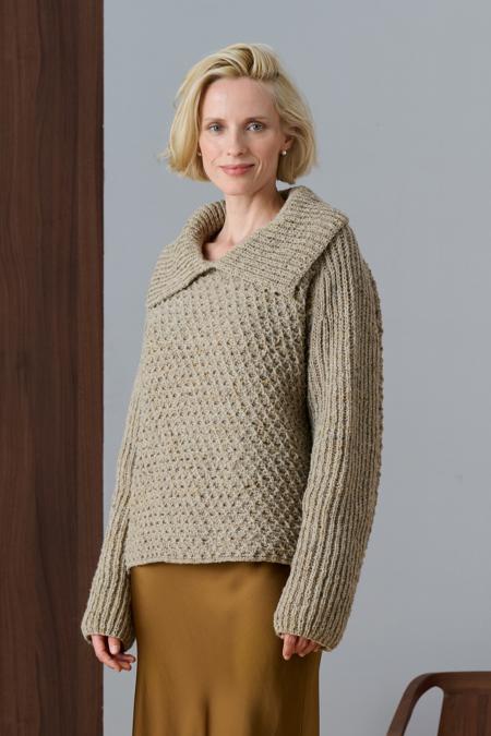 Anleitung Nr. 19165 Pullover aus Landlust Soft Tweed 180