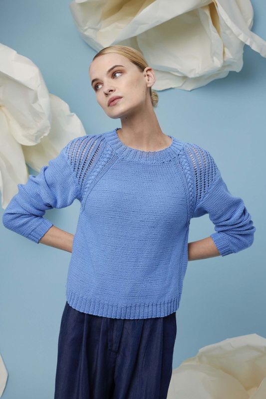 Anleitung Nr. 19664 Pullover "Jorunn" aus Oceania