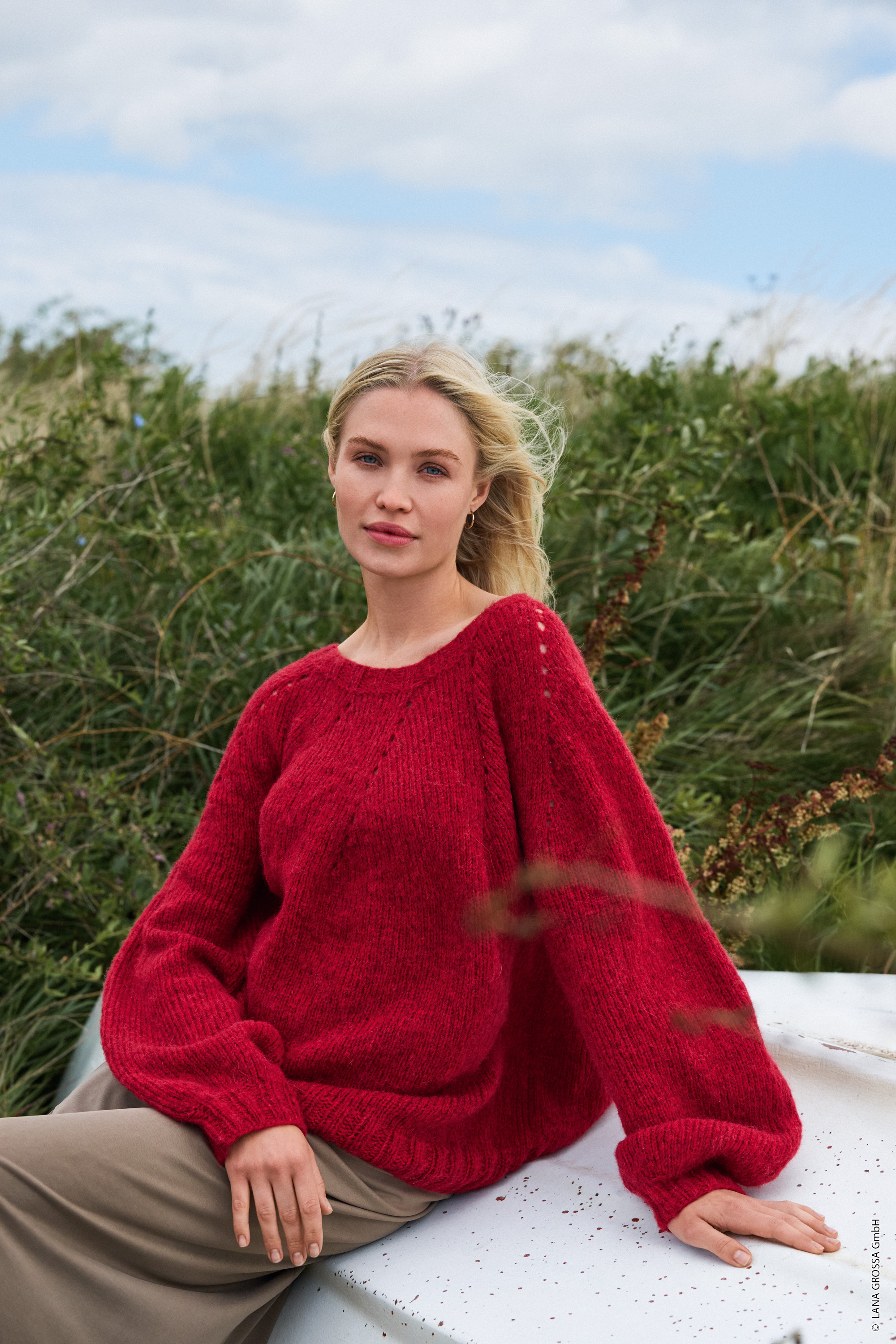 Anleitung Nr. 17885 Rundpassenpullover aus Airy