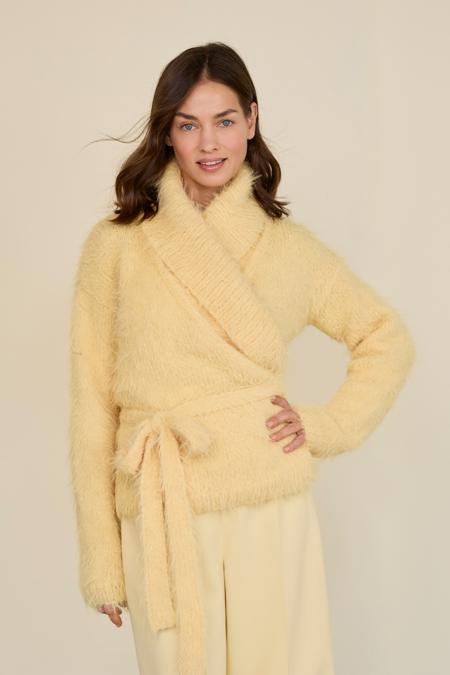 Anleitung Nr. 18941 Wickeljacke aus Basta