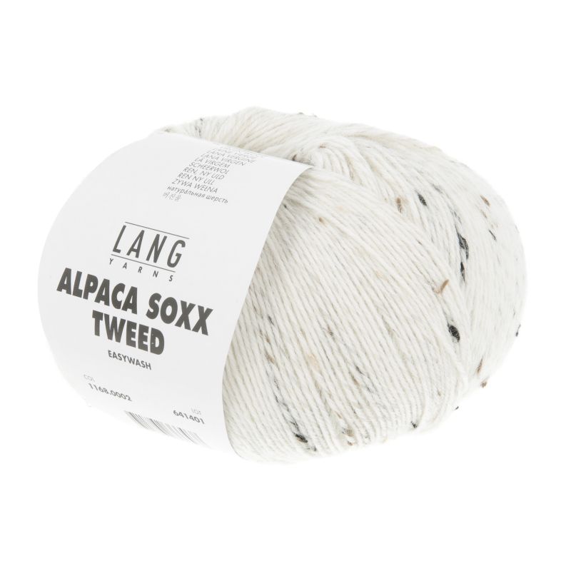 1168.0002 offwhite (Alpaca Soxx Tweed)