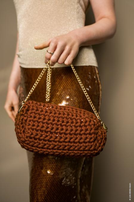 Anleitung Nr. 19603 Umhängetasche aus The Tube & Glamour (Lana Grossa)