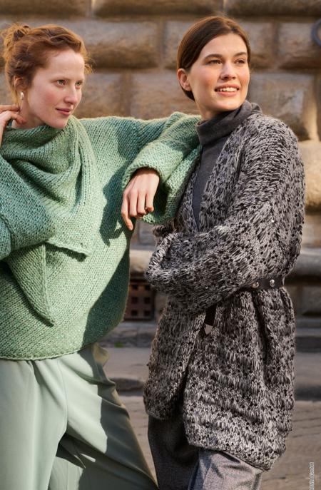 Anleitung Nr. 19046 Cardigan aus Alta Moda Alpaca, Setasuri & Cosmo