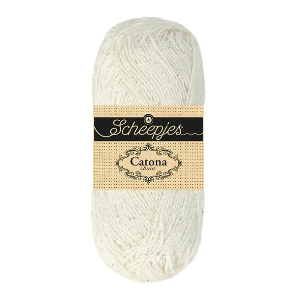 105-S Bridal White - Silver (Catona Shine)