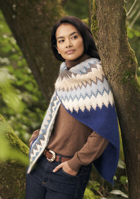 Fairisle Wrap