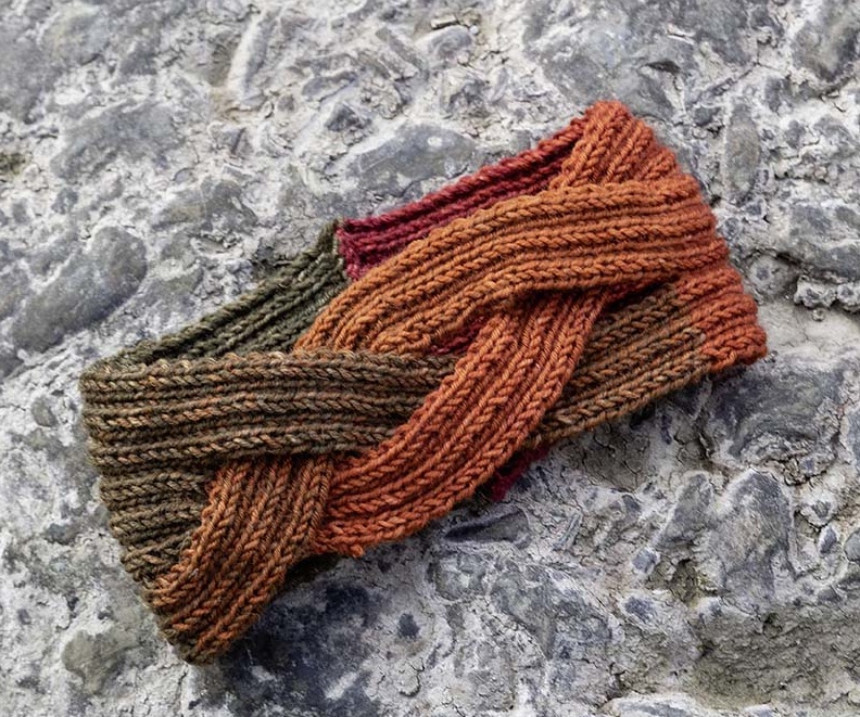Anleitung Nr. 20004 Stirnband aus Merino 150 Degrade