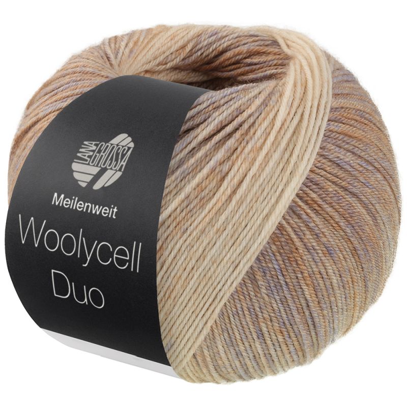 6009 Beige/Sandbeige/Grau (Woolycell Duo)
