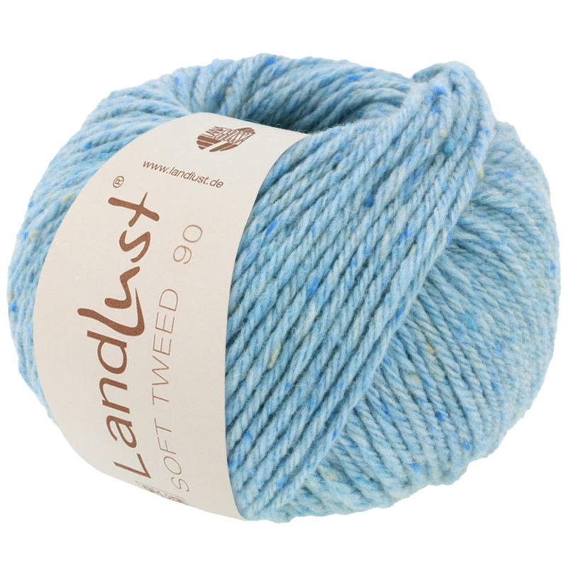 13 blau meliert