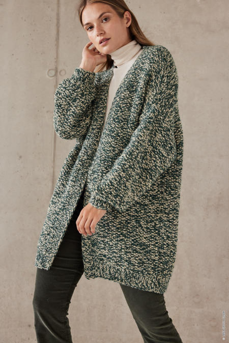 Anleitung Nr. 18983 Cardigan aus Brigitte No. 2