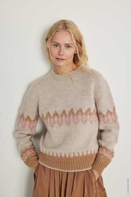 Anleitung Nr. 19212 Pullover aus Landlust Naturwolle