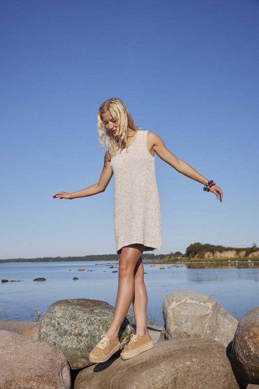 Anleitung Nr. 19416 Tunika "Catrine" aus Cotton Tweed (Lang Yarns)