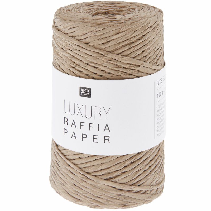 03 nougat (Luxury Raffia Paper)