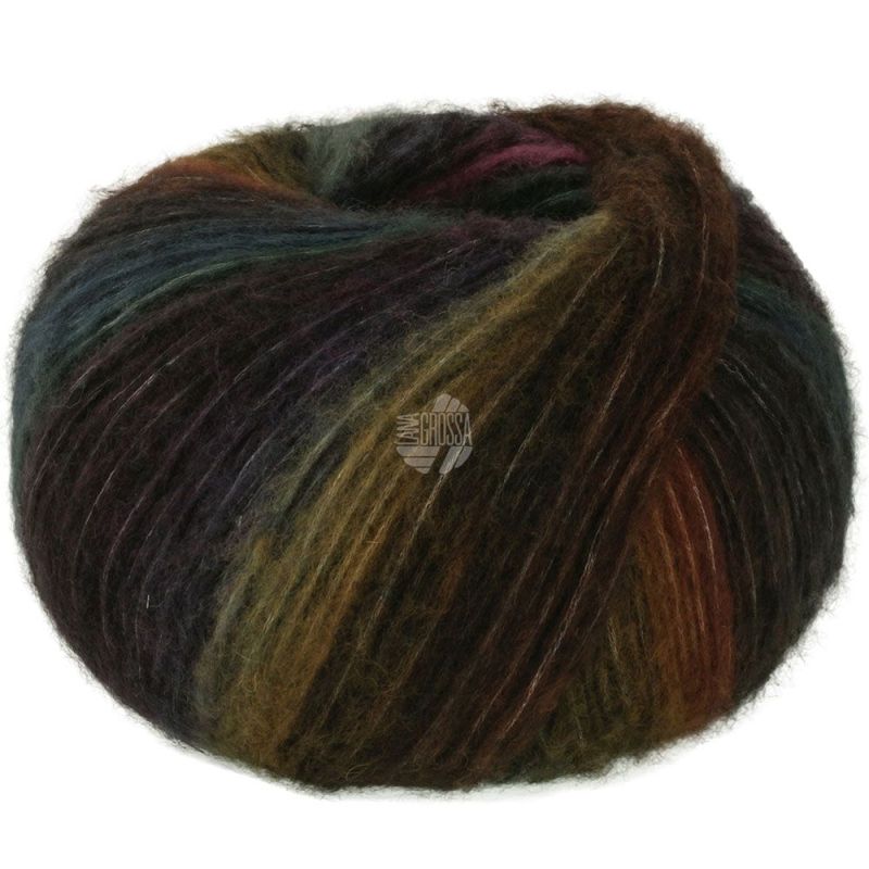 09 Nougat/Mokka/Brombeer/Schwarzblau/Graulila/Grauoliv/Anthrazit (Bomba)