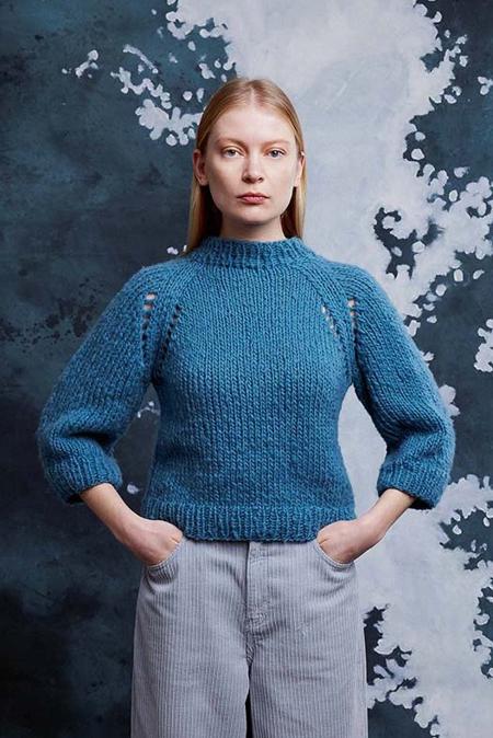 Anleitung Nr. 18891 Pullover "Josie" aus Avalon (Lang Yarns)