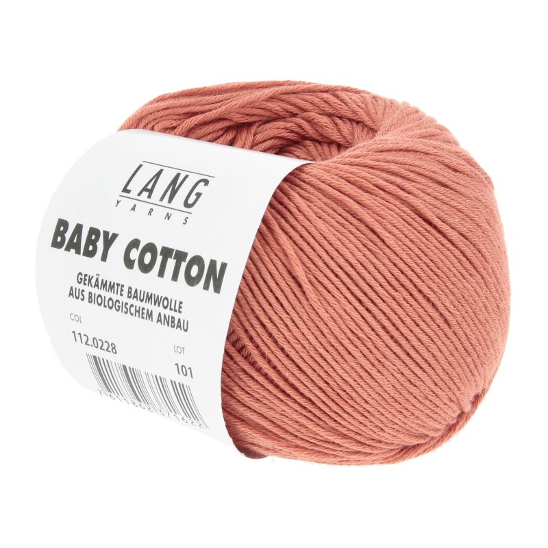 112.0228 koralle dunkel (Baby Cotton)