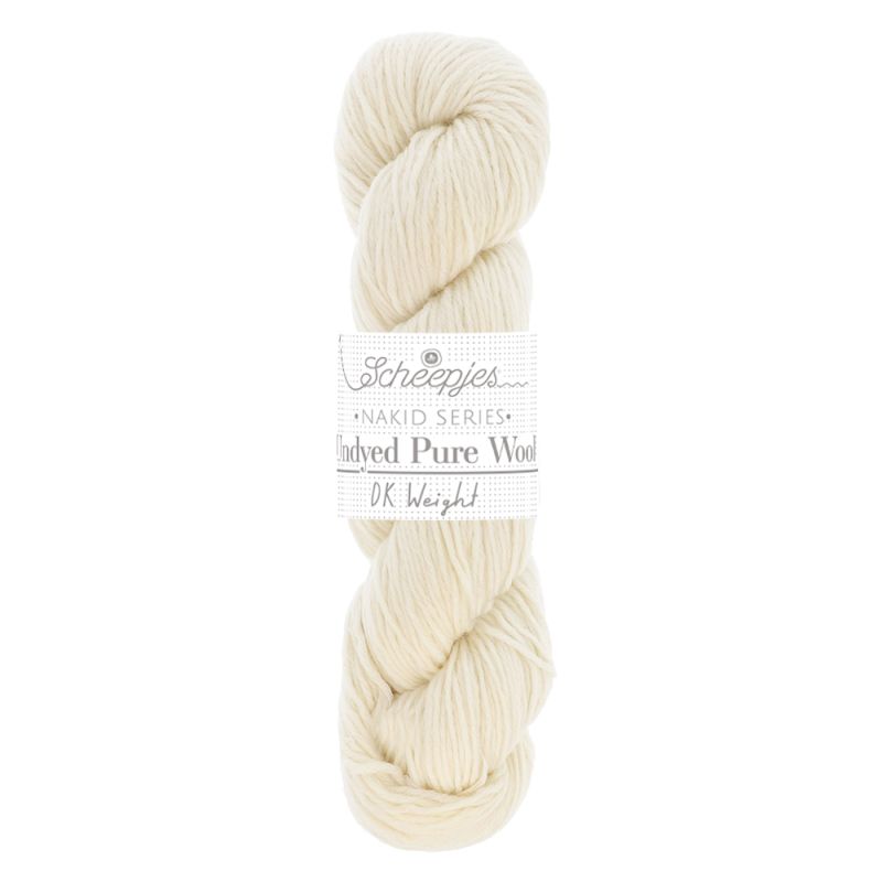 004 Nakid S. Undyed Pure Wool DK