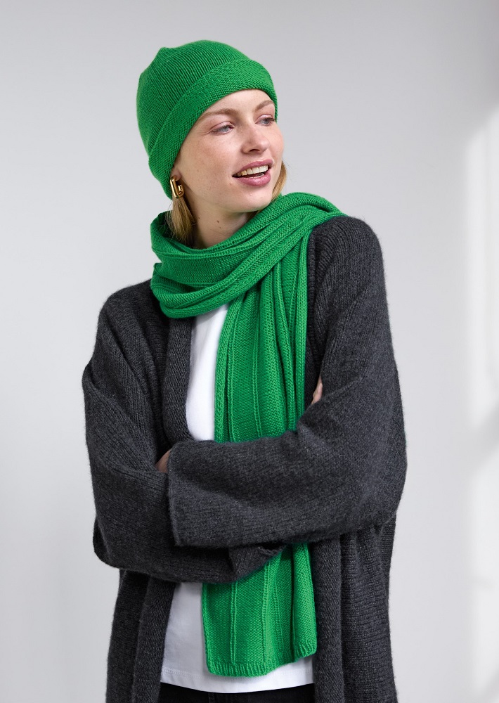 Anleitung Nr. 18019 Schal aus Cashmere Pure