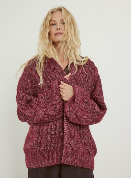 Anleitung Nr. 19231 Cardigan aus Natural Alpaca Pelo