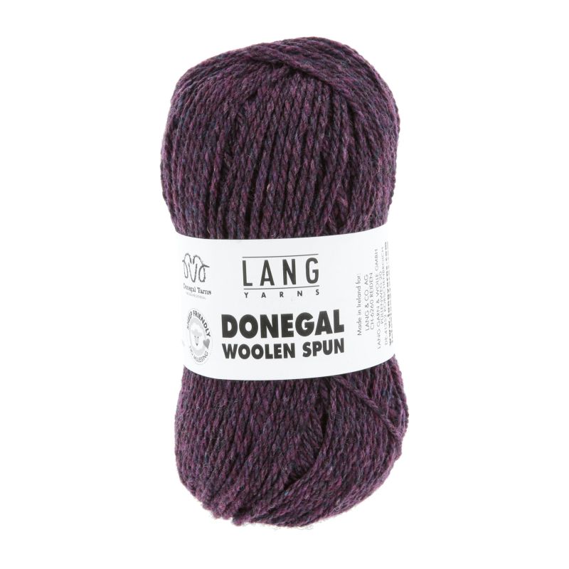 1172.0080 aubergine (Donegal Woolen Spun)